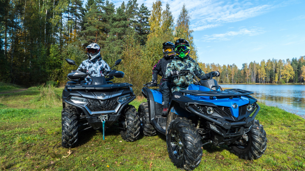 people on atvs