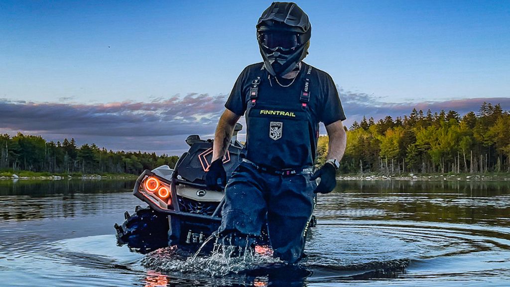 atv rider waders
