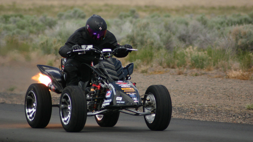 quad bike top speed