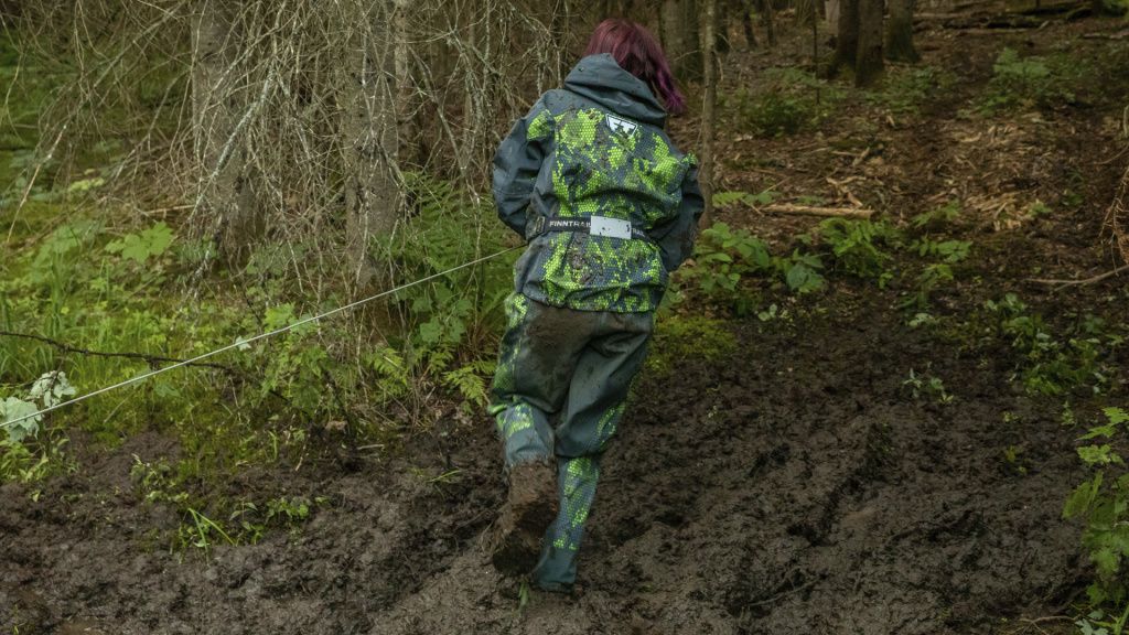 girl with a winch