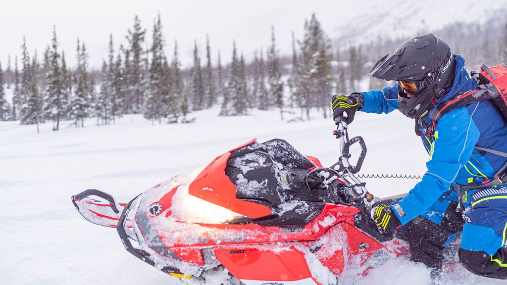 brp snowmobile ride