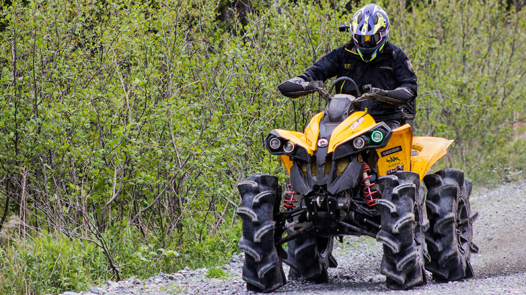 atv trail riding