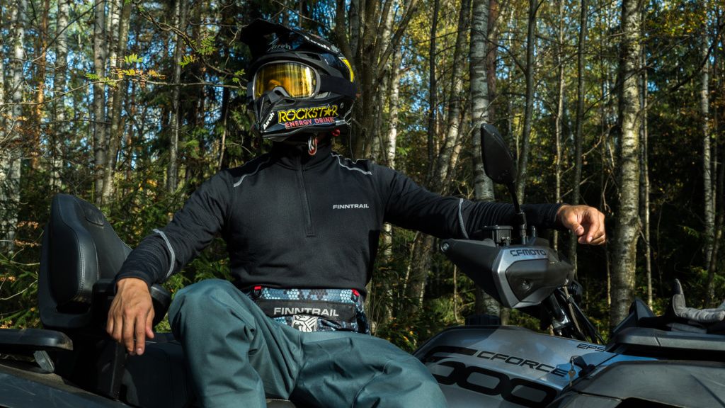 man in the helmet