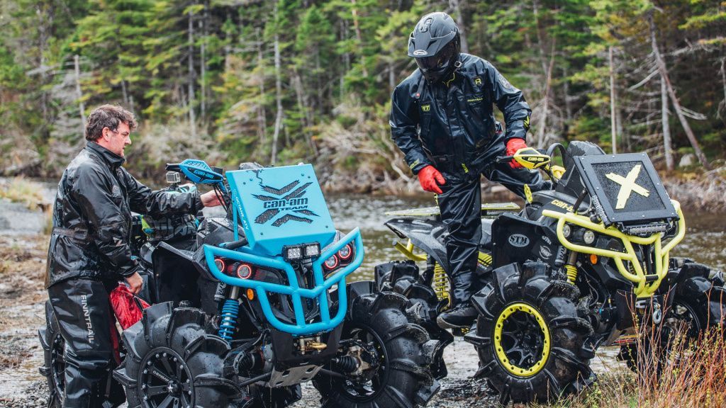 people on atvs