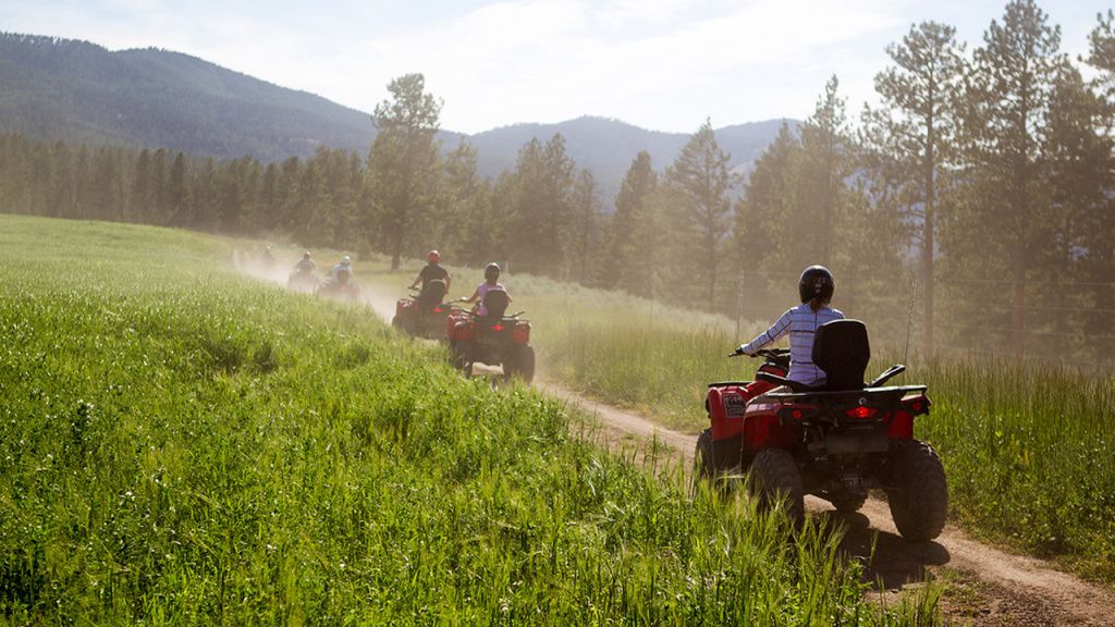 paws up atv resort