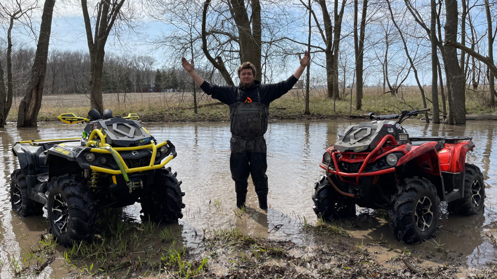 atv riding extreme