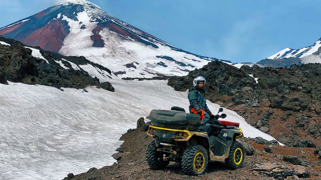 atv travel in mountains