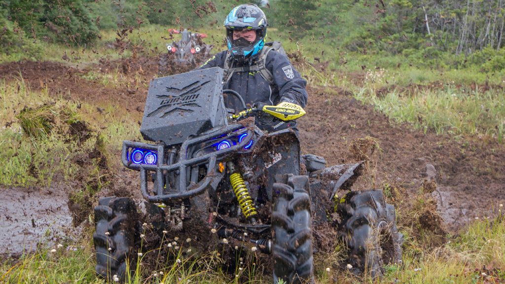 atv mud riding