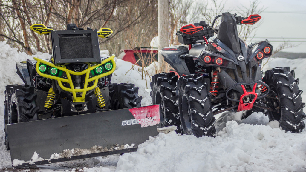 atv snow plow