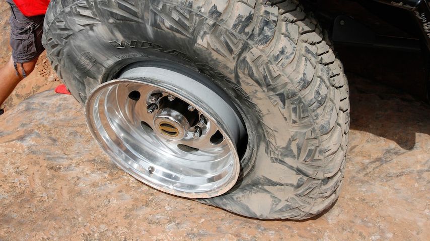 losing bead utv tire