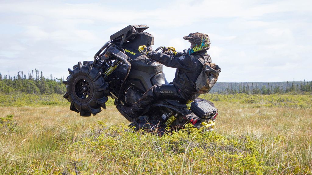 atv wheelie