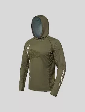 LONGSLEEVE WAVE BIG FISH Khaki