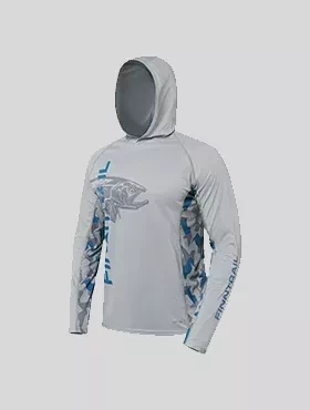LONGSLEEVE WAVE BIG FISH Grey